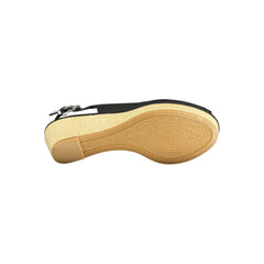 Sandália Feminina Tommy Hilfiger Couro Preto