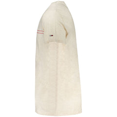 Camiseta Tommy Hilfiger Bege Algodão Masculina