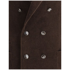 Jaqueta Blazer de Veludo Brunello Cucinelli