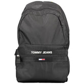 Mochila Tommy Hilfiger de poliéster preta
