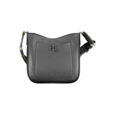 Bolsa de couro preta Ralph Lauren