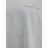 Camiseta com o logotipo Alexander McQueen