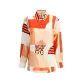 Camisa Fendi Patchwork