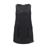 Vestido curto de nylon Prada