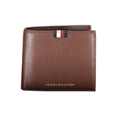 Carteira de couro marrom Tommy Hilfiger