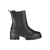 Bota Tommy Hilfiger de poliéster preta