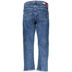 Calça jeans e calça Tommy Hilfiger de algodão azul