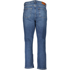 Calça jeans e calça Tommy Hilfiger de algodão azul