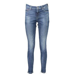Calça jeans e calça Tommy Hilfiger de algodão azul