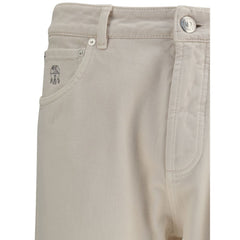 Jeans tingido Brunello Cucinelli