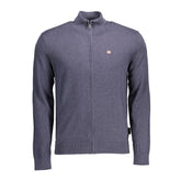 Suéter de algodão azul Napapijri