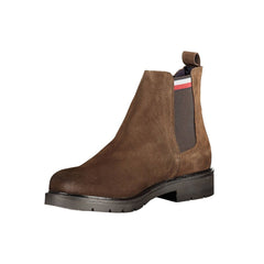 Bota Tommy Hilfiger Marrom de Poliéster