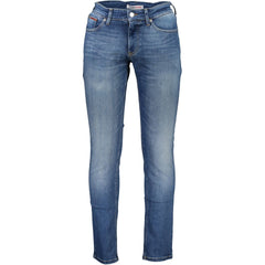 Calça jeans e calça Tommy Hilfiger de algodão azul
