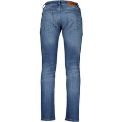 Calça jeans e calça Tommy Hilfiger de algodão azul