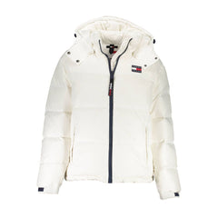 Jaquetas e casacos de poliéster branco Tommy Hilfiger
