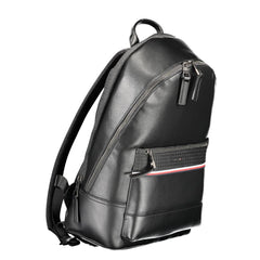 Mochila Tommy Hilfiger de poliéster preta