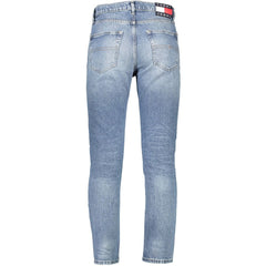 Calça jeans e calça Tommy Hilfiger de algodão azul