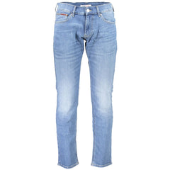 Calça jeans e calça Tommy Hilfiger de algodão azul