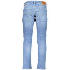 Calça jeans e calça Tommy Hilfiger de algodão azul