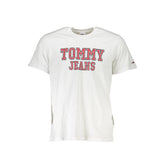 Camiseta Tommy Hilfiger de algodão branca