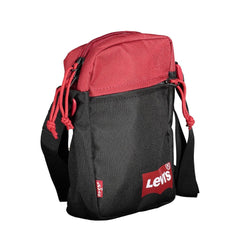 Bolsa de ombro Levi's preta de poliéster