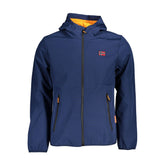 Jaqueta de poliéster azul da Noruega 1963