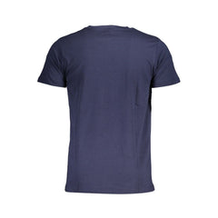 Camiseta de algodão azul Noruega 1963