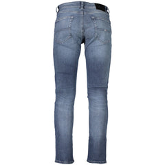 Calça jeans e calça Tommy Hilfiger de algodão azul