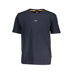 Camiseta Hugo Boss Azul Algodão