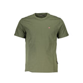 Camiseta de algodão verde Napapijri