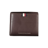 Carteira de couro marrom Tommy Hilfiger