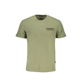 Camiseta de algodão verde Napapijri