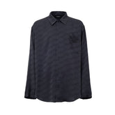 Camisa Balenciaga Cinza Viscose