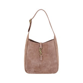 Bolsa de ombro Saint Laurent Le 5 à 7 em camurça