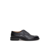 Oxfords e Derby de couro preto Dior