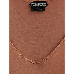 Tom Ford Laranja Viscose Longo