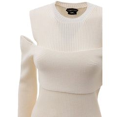 Camiseta de lã branca Tom Ford