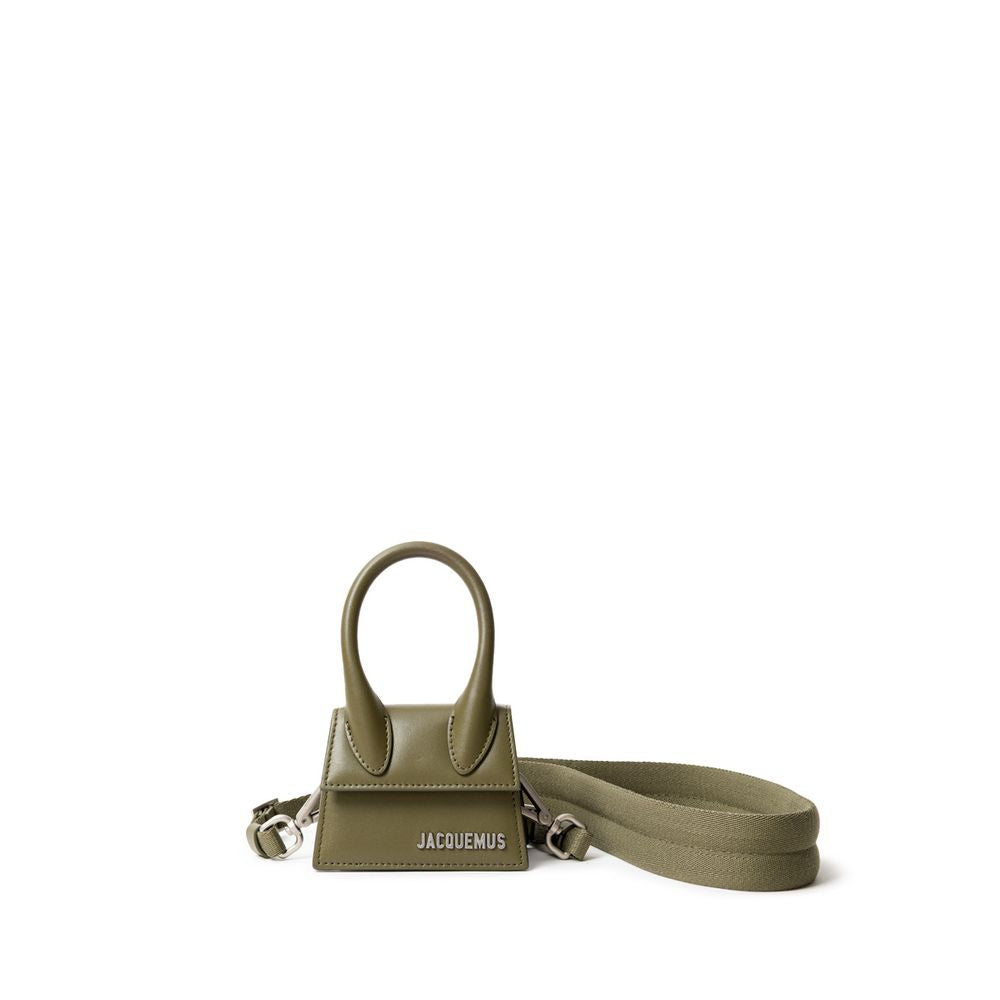 Jacquemus Green Leather Sweatshirt