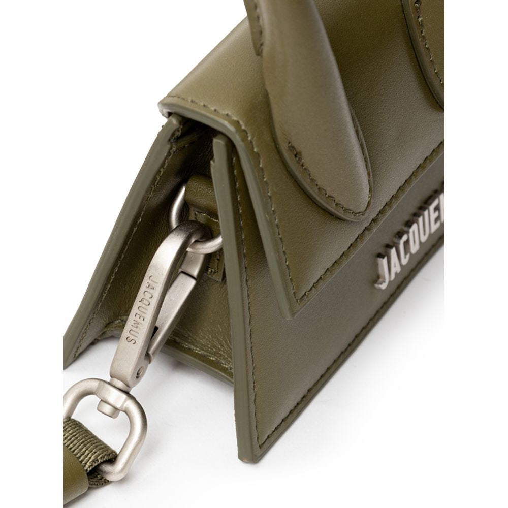Jacquemus Green Leather Sweatshirt