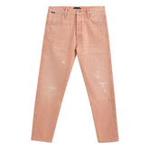 Jeans Tom Ford Rosa Algodão Cônico