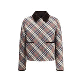 Jaqueta Burberry Check acolchoada