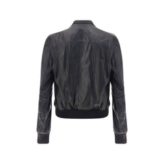 Rick Owens Bauhaus Flight Leather Jacket