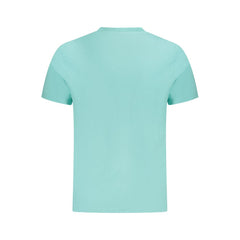 Camiseta de algodão azul Noruega 1963