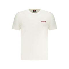 Camiseta branca de algodão da Noruega 1963