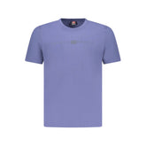 Camiseta de algodão azul Noruega 1963