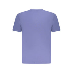 Camiseta de algodão azul Noruega 1963