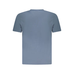 Camiseta de algodão azul Noruega 1963