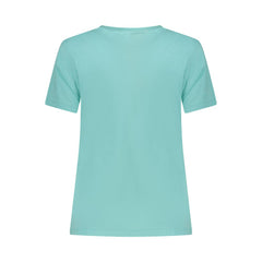 Noruega 1963 Blusas e camisetas azuis de algodão