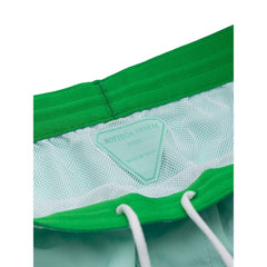 Calção de banho Bottega Veneta em poliamida turquesa