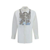 Camisa bordada com cristais Alexander McQueen